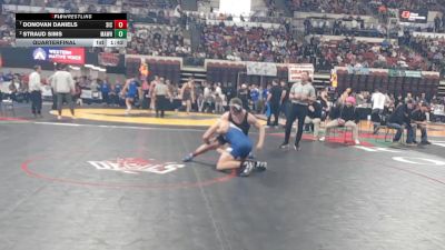 Quarterfinal - Donovan Daniels, Saint Ignatius / Charlo vs Straud Sims, Malta / Whitewater