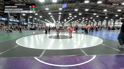 160 lbs Consi Of 16 #2 - Joseph Baker, MA vs Grayson Carpenter, TX