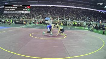 D1-144 lbs Champ. Round 1 - Grayson Fuchs, Detroit Catholic Central HS vs Ryan Tucker, Dakota HS