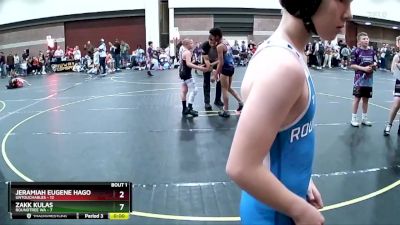 90 lbs Finals (2 Team) - Silas Stanley, Roundtree WA vs Hudson Comstock, Untouchables