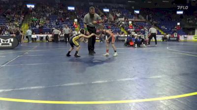 61 lbs Round Of 32 - Easton Sheets, Towanda vs Talan Hartig, Chartiers-Houston