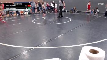 105 lbs Cons. Round 2 - Alijah Valerio, Cougar Wrestling Club vs Jesse Thomas, TW Wrestling