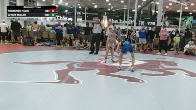 76 lbs Rr Rnd 2 - Thatcher Fazio, Malvern Youth Club - EL vs Wyatt Miller, TNWC - EL