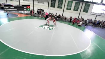 172-191 lbs Champ. Round 1 - Hayden Greenia, Jacksonville Area Wrestling vs Tommy Tures, Built By Brunson