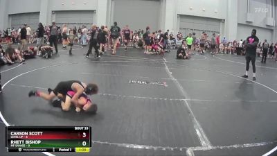 57 lbs Round 7 (10 Team) - Carson Scott, Level Up vs Rhett Bishop, MF Savage