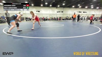 150 lbs Rr Rnd 5 - Savannah Chao, Storm Wrestling Center vs Macy Gorczynski, Mojo 7-12