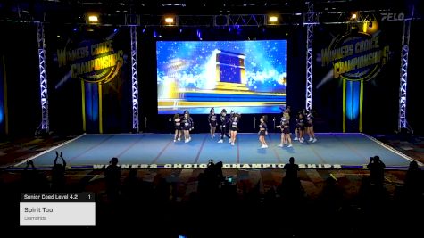 Spirit Too - Diamonds [2025 Senior Coed Level 4.2 1] 2025 Winners Choice Live at Foxwoods