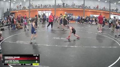 60 lbs Quarterfinal - Dresden Deane, Hard Rock Rams vs Sawyer Flynn, Legacy Elite Wrestling