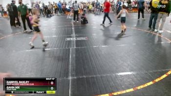 60 lbs Cons. Semi - Gavin Nix, Team Tiger vs Gabryel Baxley, West Wateree Wrestling Club