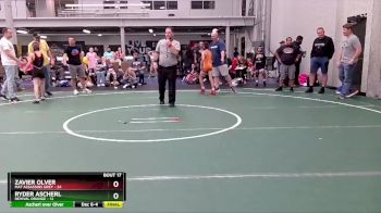 80 lbs Round 5 (8 Team) - Christian Worthy, Mat Assassins Grey vs Hunter Phillips, Revival Orange