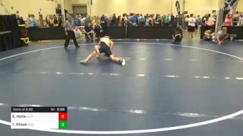 140 lbs Consolation - Shawn Hollis, Southmoreland vs Troy Ritson, Butler