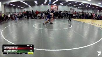 150 lbs Cons. Round 2 - Austin Courtney, Red Lion Wrestling Club vs Jamison Cramer, Ranger Wrestling Club