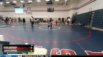 126 lbs Round 5 - Ellie Anderson, Keller Central (Girls) vs Jordyn Parker, Frisco Centennial (Girls)