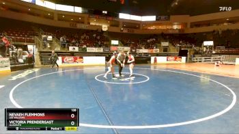 138 lbs Champ. Round 2 - Nevaeh Flemmons, Lee Williams vs Victoria Prendergast, ALASouth