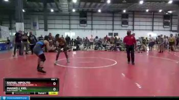 160 lbs Round 5 (6 Team) - Maxwell Kiel, RAW POWER vs Rafael Hipolito, SCANLAN WRESTLING ACADEMY