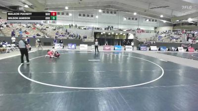 138 lbs Semis (4 Team) - Malachi Puckett, Baylor School vs Wilson Jamison, Christian Brothers High School