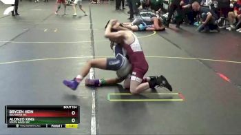 69 lbs 3rd Place Match - Brycen Hein, Buchanan WC vs Alonzo King, South Haven WC