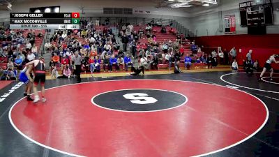 215 lbs Cons. Round 5 - Max Mcconville, United Hs vs Joseph Geller, Fox Chapel Area Hs