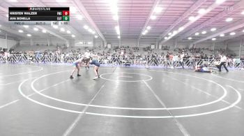 100 lbs Consi Of 4 - Kristen Walzer, Wrecking Crew Dream Crushers vs Ava Bonilla, Elite NJ Black