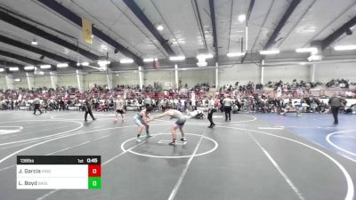 138 lbs Consi Of 8 #1 - Jeremiah Garcia, Kingdom WC vs Logan Boyd, Badlands WC