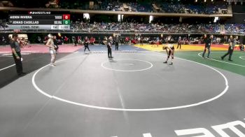 5A 113 lbs Cons. Semi - Jonas Casillas, El Paso Del Valle vs Aiden Rivera, Amarillo Tascosa