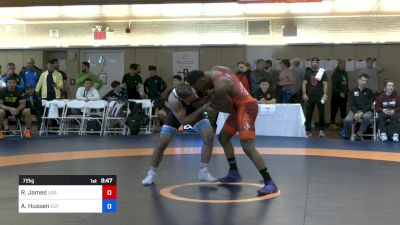 72 kg Round Of 16 - Rudolph John James, USA vs Amr Reda Hussen, EGY