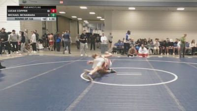 120 lbs Round Of 128 - Lucas Copper, NH vs Michael McNamara, IL