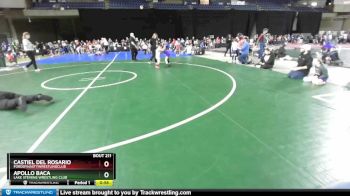 53 lbs Champ. Round 2 - Apollo Baca, Lake Stevens Wrestling Club vs Castiel Del Rosario, FordDynastyWrestlingClub