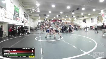 138 lbs Cons. Round 2 - Jeremy Kokin, Calabasas vs Brock Riffner, San Dimas