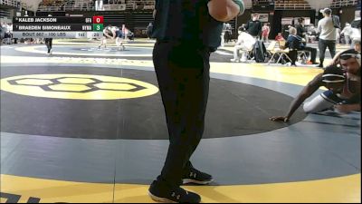 190 lbs Consi Of 4 - Kaleb Jackson, Greens Farms Academy vs Braeden Simoneaux, New York Military Academy