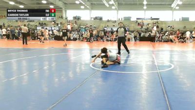106 lbs Rr Rnd 1 - Bryce Thomas, Freakztyle Supremacy - HSB vs Carson Taylor, ELITE NJ BLACK - HSB