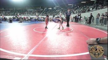 49 lbs Consi Of 16 #1 - Cole Terrell, Shelton Wrestling Academy vs Layton Upmann, Warrior Trained Wrestling Club