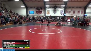 170 lbs Round 2 - Michael Raines, New London vs Aiden Summers, Liberty (Wentzville)