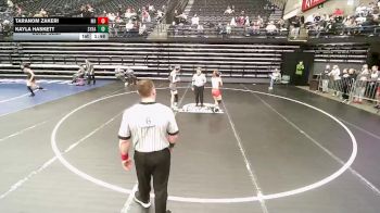 6A 110 lbs Cons. Semi - Kayla Haskett, Syracuse vs Taranom Zakeri, Mountain Ridge