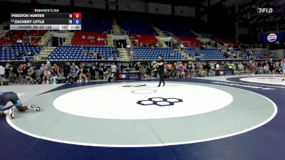 157 lbs Champ. Rd Of 128 - Preston Hunter, IA vs Zachery Little, TN