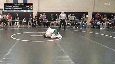 138 lbs Quarterfinal - Connor Buckley, Salem vs Nicholas Wendling, King Philip