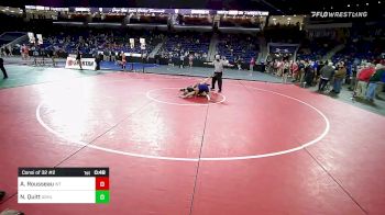 126 lbs Consi Of 32 #2 - Adam Rousseau, Whittier vs Nora Quitt, Ashland