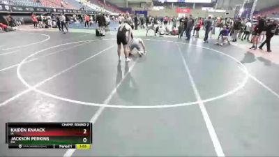 170 lbs Champ. Round 2 - Jackson Perkins, MO vs Kaiden Knaack, IA