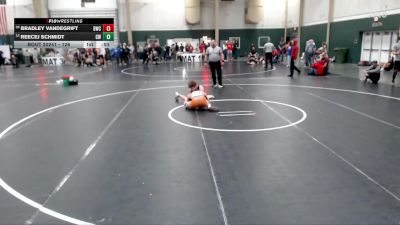 126 lbs Cons. Round 3 - ReeceJ Schmidt, Crofton/Bloomfield Wrestling vs Bradley Vandegrift, Beatrice Wrestling Club