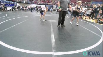 80 lbs Round Of 16 - Canon Williams, Piedmont vs Gannon Lynn, Noble Takedown Club