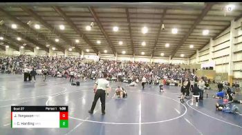 150 lbs Quarterfinal - Calvin Harding, Westlake vs Judson Yorgason, Fremont Wrestling Club