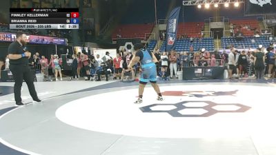235 lbs Cons. Sub-rd Of 16 - Finnley Kellerman, Kansas vs Brianna Reid, California