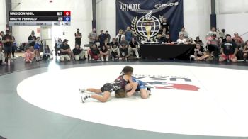 27 kg Final - Madison Vigil, Mat Demon - W vs Maeve Fernald, Wyoming Seminary - W