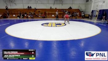 133 B Round 3 - Dillon Pierson, Daniel Cormier Wrestling Academy vs Jack Malinconico, Poway Wrestling