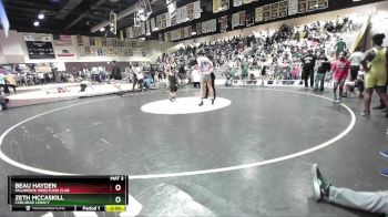 106 lbs Round 1 - Zeth McCaskill, Carlsbad Legacy vs Beau Hayden, Fallbrook Wrestling Club