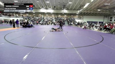 117 lbs Champ. Round 1 - Sophia Cornish, Colorado Mesa University vs Callie Payton, Lindsey Wilson