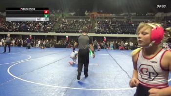 95 lbs Round 1 - Brooklyn Poncelet, MN Elite vs Brylie Bakken, Immortal Athletics WC