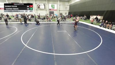 Junior Boys - 165 lbs Cons. Round 4 - Thomas Fulton, SPAR Wrestling Academy vs Santino Tenuta, Team El1te Wrestling