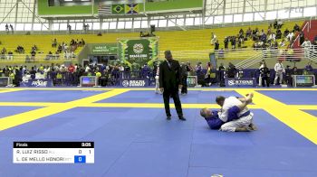 REINALDO LUIZ RISSO vs LEONARDO DE MELLO HONORIO 2024 Brasileiro Jiu-Jitsu IBJJF