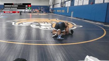 184 lbs Consi Of 4 - Jeremiah Rhames, Johnson & Wales (RI) vs Barron Ransom, Johnson & Wales (RI)